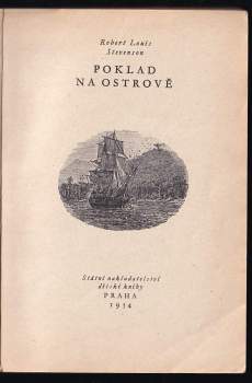 Robert Louis Stevenson: Poklad na ostrově - BEZ OBÁLKY