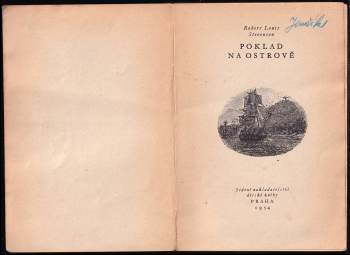 Robert Louis Stevenson: Poklad na ostrově - BEZ OBÁLKY
