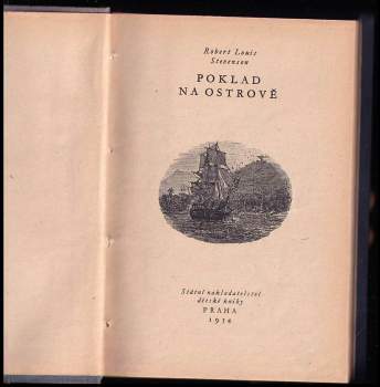 Robert Louis Stevenson: Poklad na ostrově - BEZ OBÁLKY