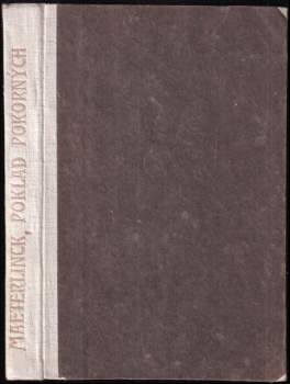 Maurice Maeterlinck: Poklad pokorných