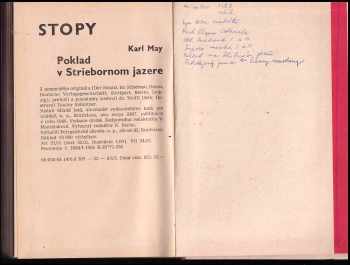 Karl May: Poklad v Striebornom jazere