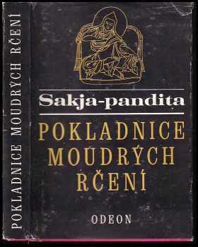 Sa-skya Paṇḍi-ta Kun-dga' Rgyal-mtshan: Pokladnice moudrých rčení