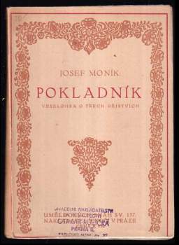 Josef Moník: Pokladník