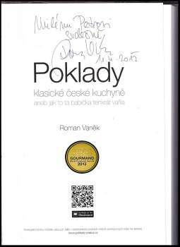 Roman Vaněk: Poklady klasické české kuchyně, aneb, Jak to ta babička tenkrát vařila