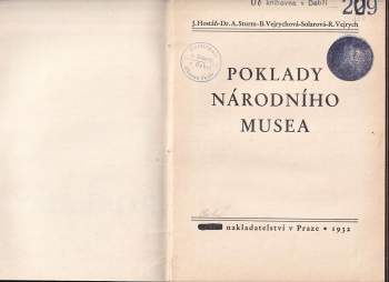Jan Hostáň: Poklady Národního musea