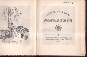 Růžena Svobodová: Pokojný dům