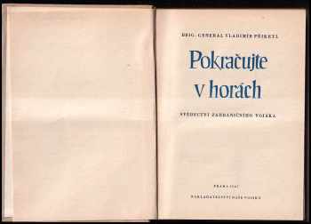 Vladimír Přikryl: Pokračujte v horách
