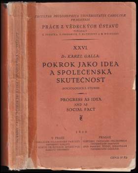 Pokrok jako idea a společenská skutečnost