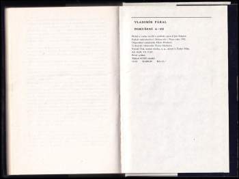 Vladimír Páral: Pokušení A-ZZ