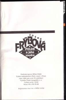 Zdena Frýbová: Polda a jeho soudce