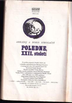 Arkadij Natanovič Strugackij: Poledne. XXII, století