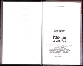 Ira Levin: Polib mne a zemřeš