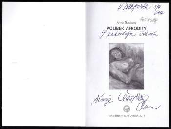 Anna Škopková: Polibek Afrodity
