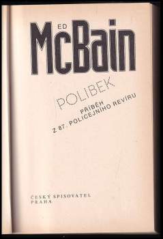 Ed McBain: Polibek