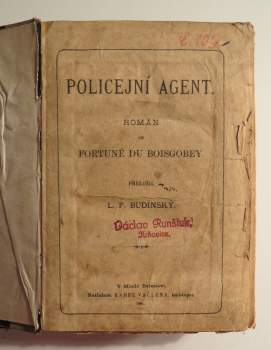 Fortuné Du Boisgobey: Policejní agent