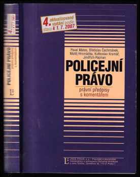 Pavel Mates: Policejní právo