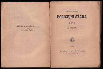 Michal Mareš: Policejní šťára