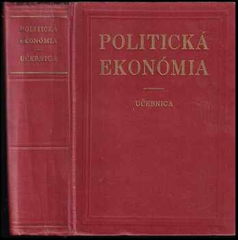 Politická ekonómia : Učebnica
