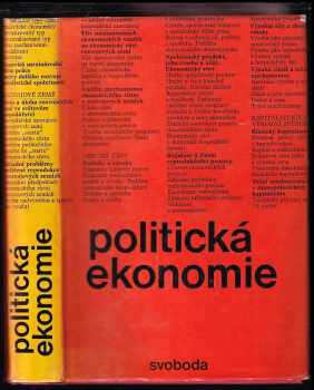 Politická ekonomie
