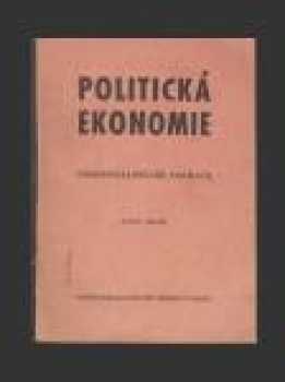Politická ekonomie