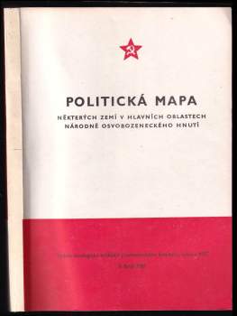 Politická mapa některých zemí v hlavních oblastech národně osvobozeneckého hnutí