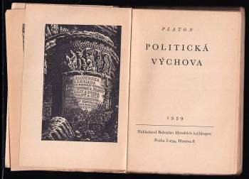 Platón: Politická výchova