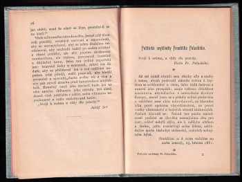 František Palacký: Politické myšlenky Františka Palackého