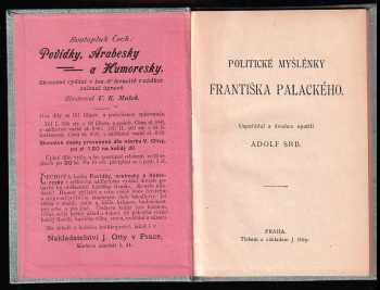 František Palacký: Politické myšlenky Františka Palackého