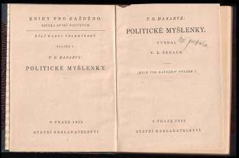 Politické myšlenky