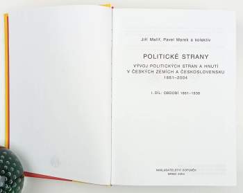 Pavel Marek: Politické strany