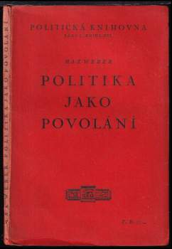 Politika jako povolání