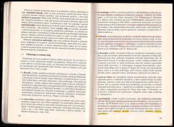Roman David: Politologie