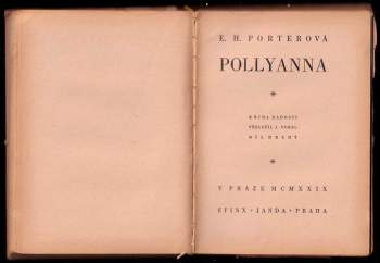 Eleanor H Porter: Pollyanna