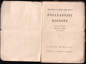 Harriet Lummis Smith: Pollyanniny klenoty