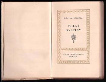 Adalbert Stifter: Polní květiny
