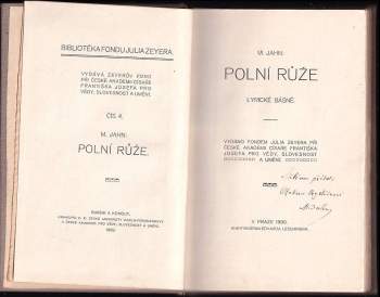 Metoděj Jahn: Polní růže