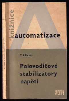Polovodičové stabilizátory napětí