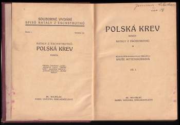 Nataly von Eschstruth: Polská krev