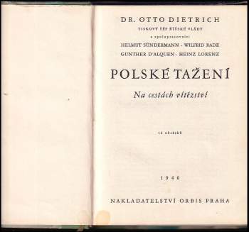 Otto Dietrich: Polské tažení
