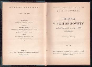 Juliusz Rómmel: Polsko v boji se Sověty