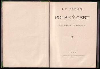 Josef František Karas: Polský čert