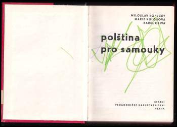Marie Kulošová: Polština pro samouky