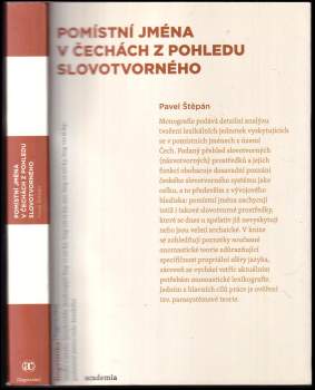 Pomístní jména v Čechách z pohledu slovotvorného