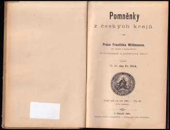František Wildmann: Pomněnky z českých krajů