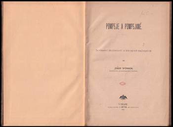 Josef Wünsch: Pompeje a Pompejané