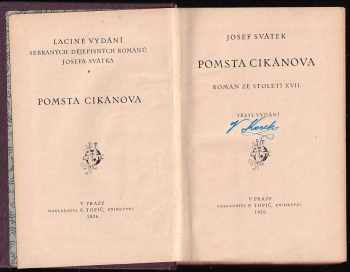 Josef Svátek: Pomsta cikánova