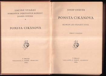 Josef Svátek: Pomsta cikánova