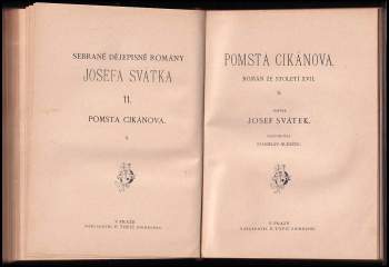Josef Svátek: Pomsta cikánova