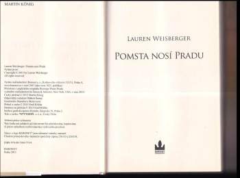 Lauren Weisberger: Pomsta nosí Pradu