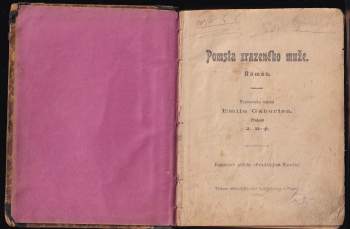 Émile Gaboriau: Pomsta zrazeného muže